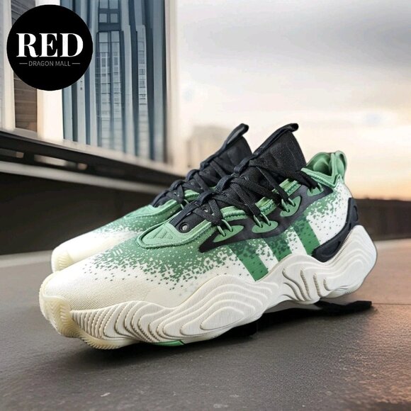 Adidas Trae Young 3 Low Grey Green Basketball Shoes IE2703 - Men\'s Size 9.5 main image 4